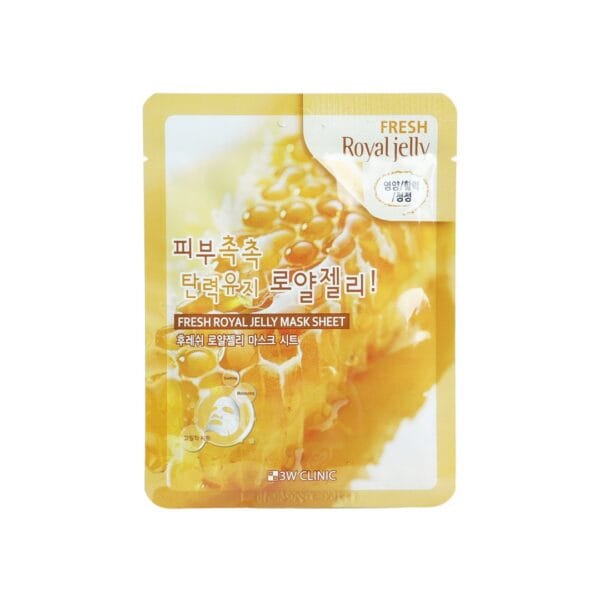3W-Clinic-Fresh-Royal-Jelly-Sheet-Mask.jpg 3W Clinic Fresh Royal Jelly Sheet Mask.jpg