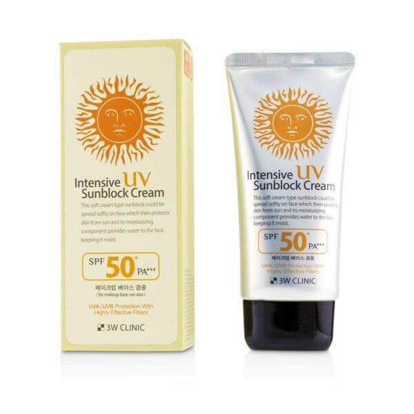 3W Clinic Intensive UV Sunblock Cream SPF 50PA 70ML 7354 1.jpg