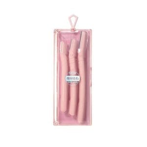 LMLTOP Premium Eyebrow And Facial Razor Pink 3pcs.jpg