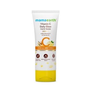 Mamaearth vitamin c face wash with vitamin c and turmeric for skin illumination