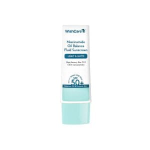 Wishcare niacinamide oil balance fluid sunscreen spf 50 pa