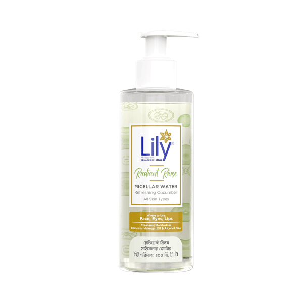 Lily Radiant Rinse Micellar Water 200ml Lily Radiant Rinse Micellar Water 200ml