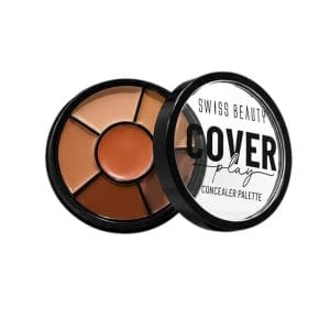 Swiss Beauty Cover Play 6-in-1 Concealer Palette - 02 Medium to Dark