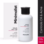Minimalist Salicylic Acid + LHA 02% Cleanser with Oat Extract, Zinc, Allantoin for Oily to Combination Skin 100ml Minimalist Salicylic Acid + LHA 02% Cleanser with Oat Extract, Zinc, Allantoin for Oily to Combination Skin 100ml
