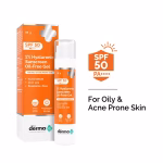 The Derma Co 1% Hyaluronic Sunscreen Oil-Free Gel Lightweight Sunscreen Acne-Prone Skin (50 g) The Derma Co 1% Hyaluronic Sunscreen Oil-Free Gel Lightweight Sunscreen Acne-Prone Skin (50 g)